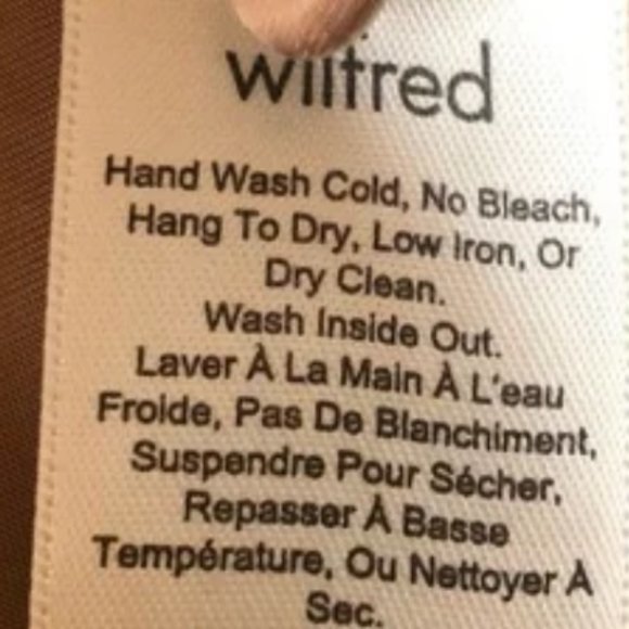 Aritzia Wilfred tie front blouse - Picture 4 of 5